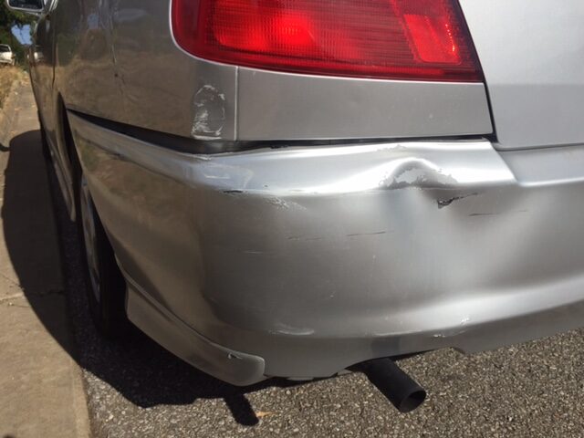 Mitsubishi Lancer repair detail