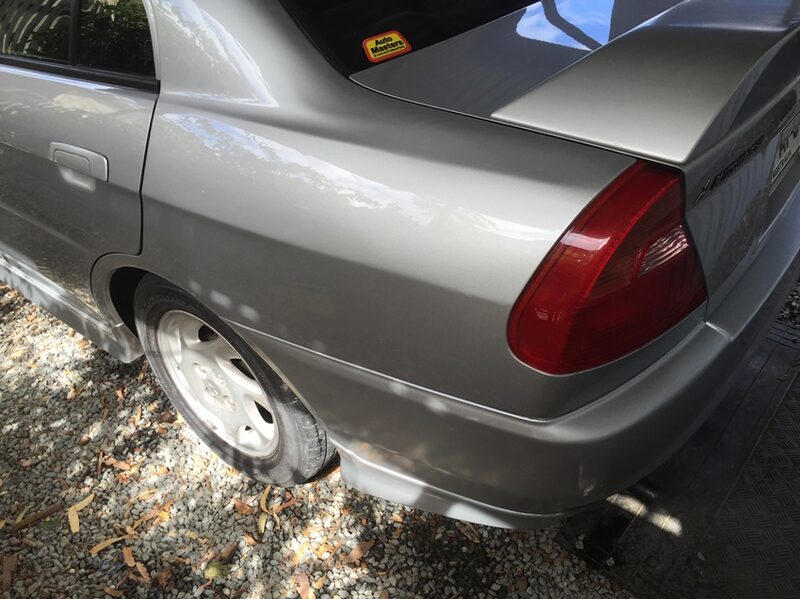 Mitsubishi Lancer repair result